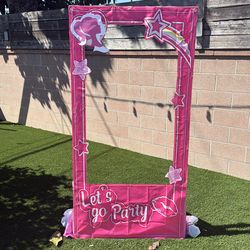 Barbie Themed Photo Prop