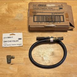 3M Fuel Injector Cleaner Hose (with GM/Chrysler Adapter)
