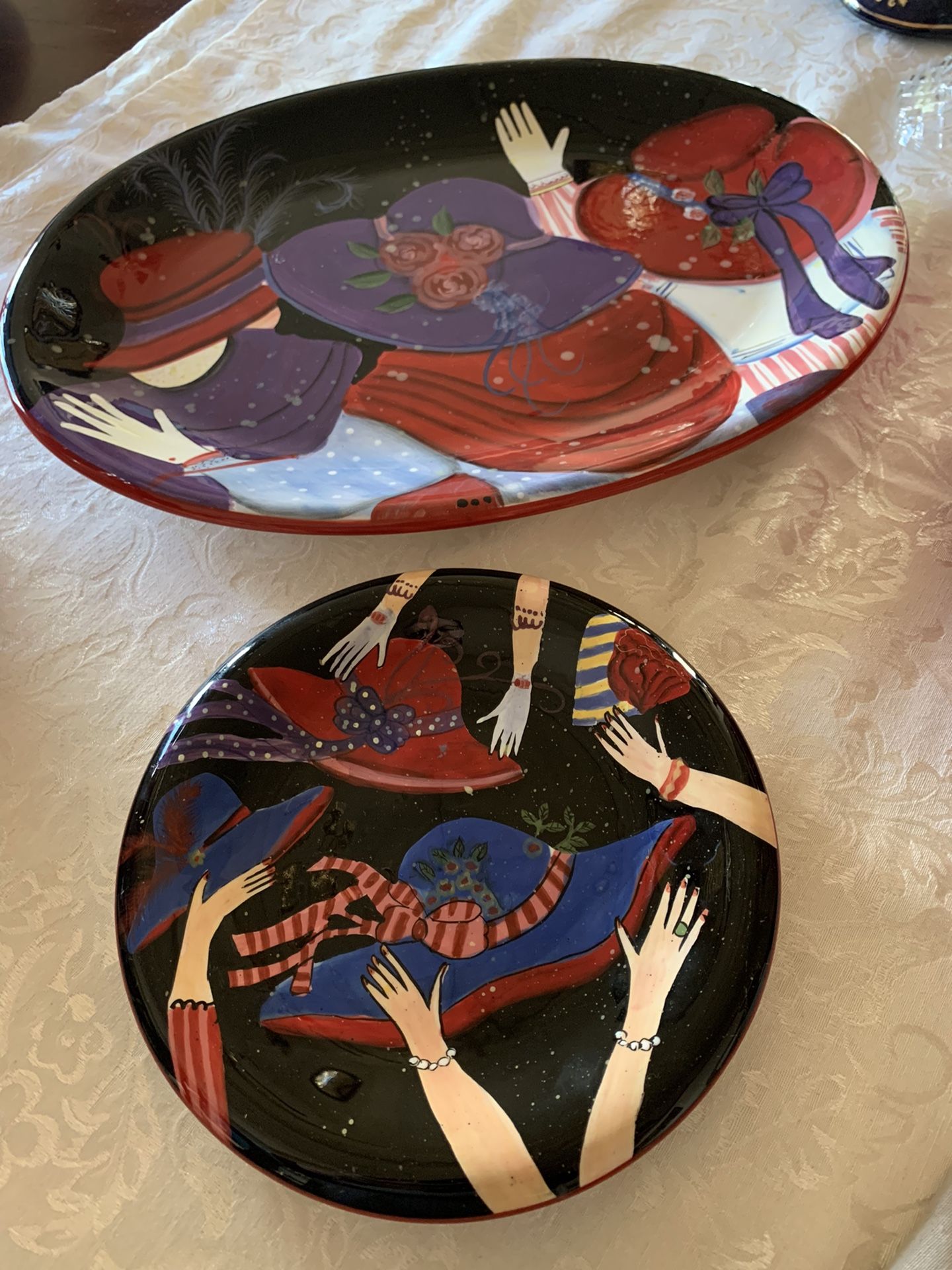 Certified International Susan Winget Plates