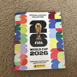 Panini FIFA World Cup 2026 Album (Blank, Soft Cover)