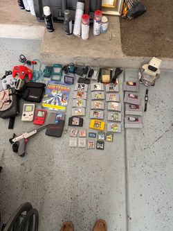 🎮 HUGE VINTAGE NINTENDO COLLECTION – SELLING AS A LOT