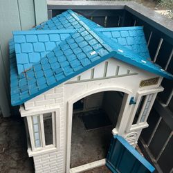 Kids Playhouse And Slide