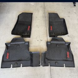 All Weather Floor Mats For Jeep Wrangler Unlimited 