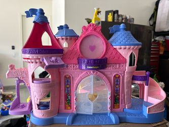 Fisherprice Little People Disney Princess Castle Musical Playset Light & Sound