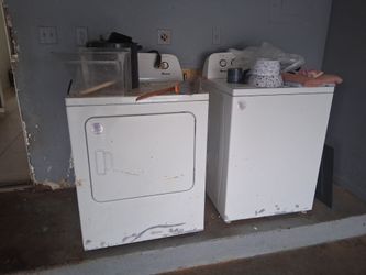 Dryer /Washer + Fridge Combo