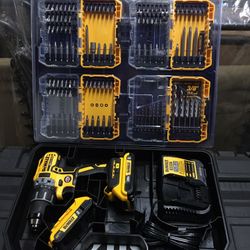 🎄🎄Dewalt Drill Driver Set / 110 Piece Drill Bit Combo🎄🎄