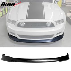 Fits 2013-2014 Mustang V6 V8 Type S Unpainted Front Lip Bumper Lower Spoiler - PU