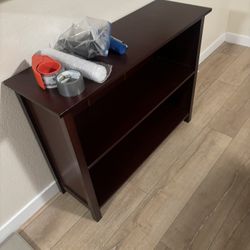 Small Wood Book Shelf