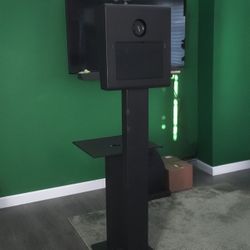 T11 2.5 Photo Booth Shell with Printer Stand with 12.3" Microsoft Surface Pro and Travel Case