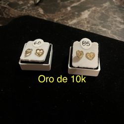 Aretes De Oro