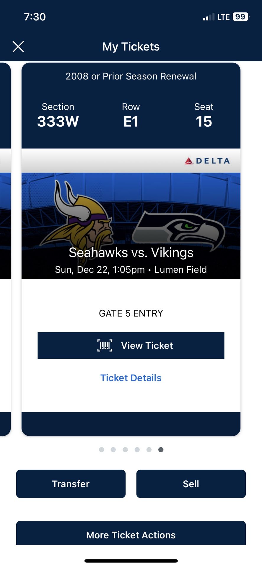 Seahawks Tickets (fantastic Seats)