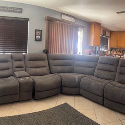 Gray Sectional Couch