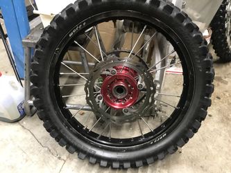 2004 CRF250F WARP9 TALON HUB rear wheel