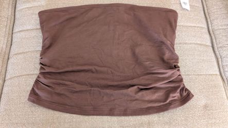 New! Old Navy brown tube top size large