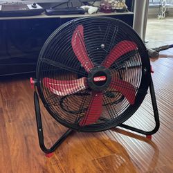Hyper Tough New 20 inch High Velocity Sealed Motor Drum Fan