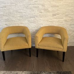 Yellow Accent Chairs 