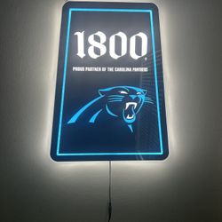 LED Panthers Sign