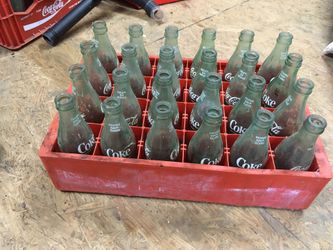 Coca Cola bottles vintage