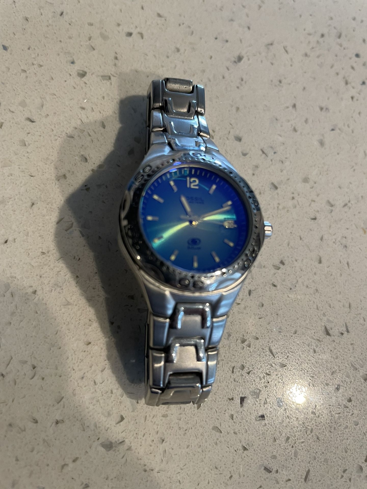 Fossil Blue womens watch 5.5 wrist