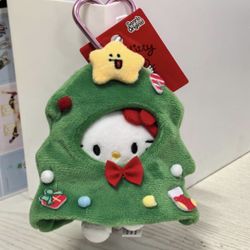 Hello Kitty Plush Keychain 