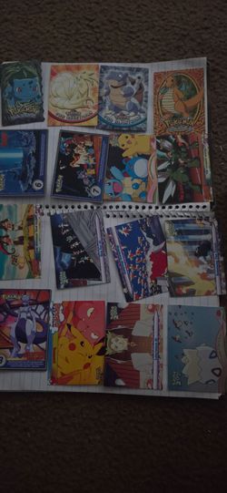 Pokemon Topps cards