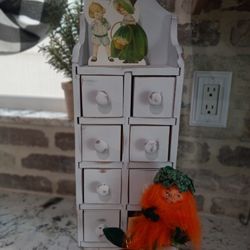 Vintage Spice Cabinet
