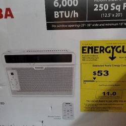 toshiba 6000 btu air conditioner
