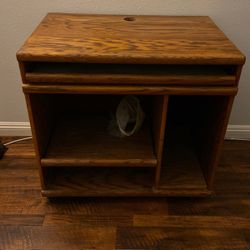 Computer Desk Hard Solid Wood Very Ridgid