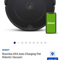 IROBOT- Roomba 694 Robotic Vacuum