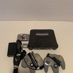 Nintendo 64 With Extras 
