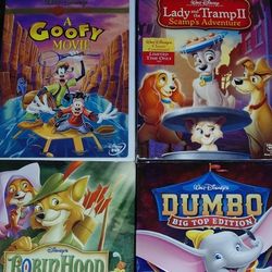 Kids Cartoons DVD Collection 4pk