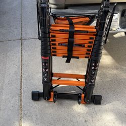 A frame telescopic Ladder