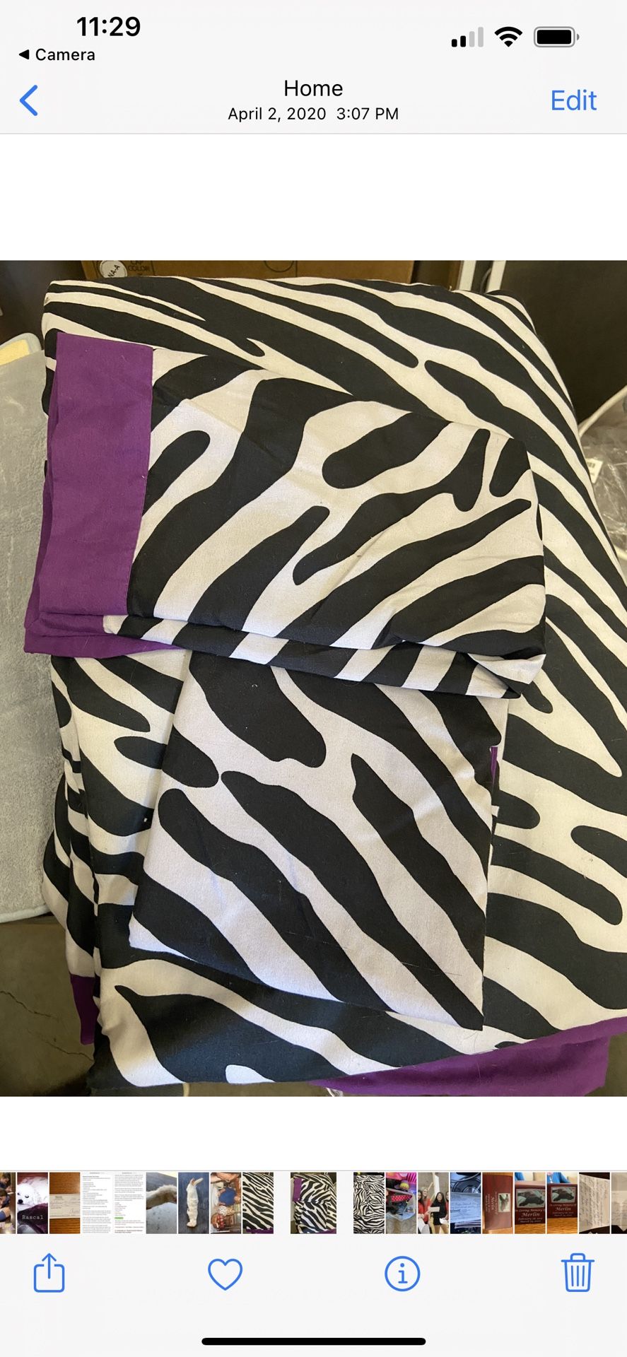 2 Twin Size Comforter & Sheet Sets