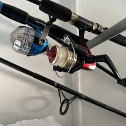 Fishing Rods And Reels(small And Lightweight)$5 Each