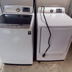 Samsung Washer And Dryer Set Large Capacity