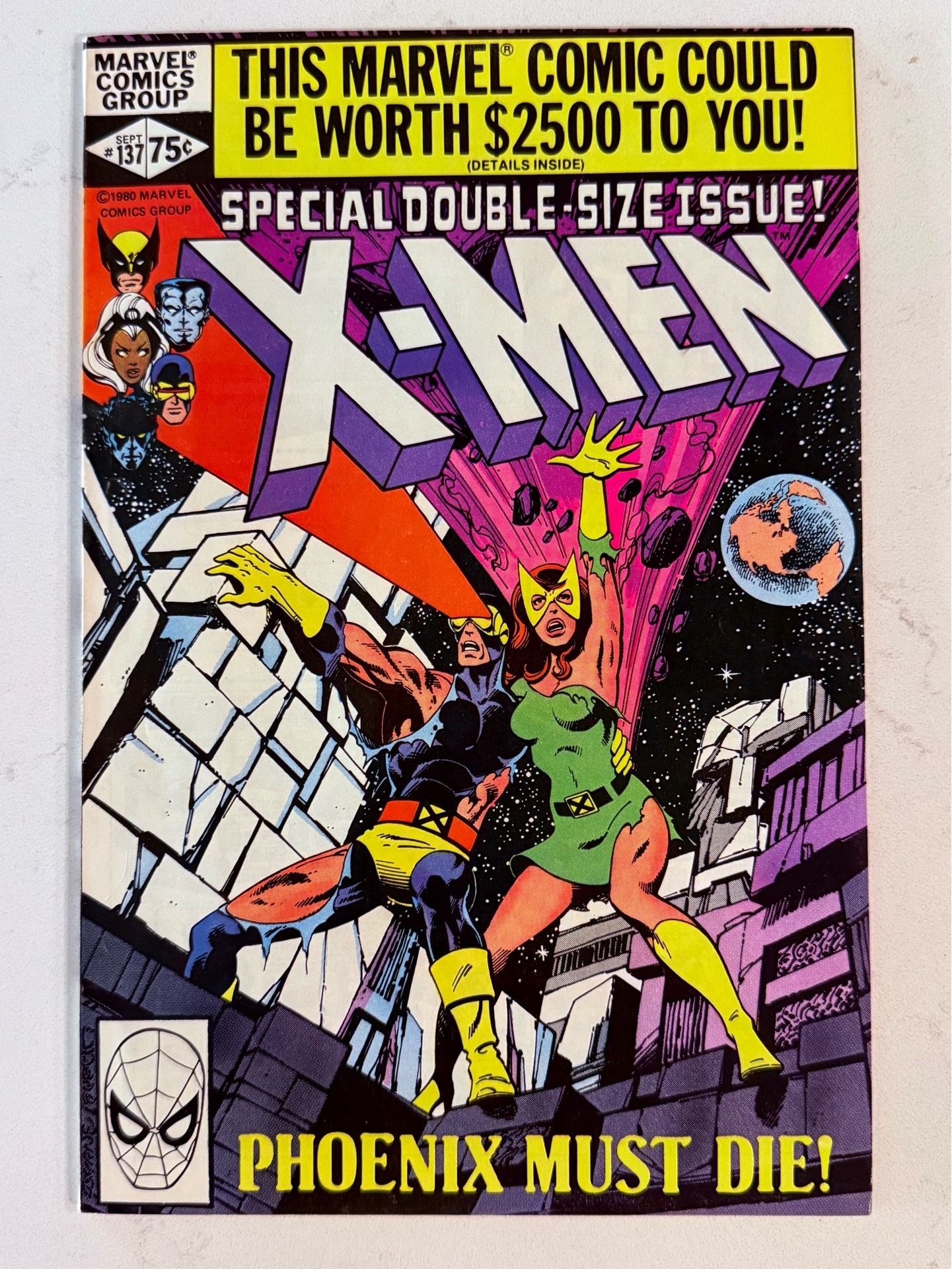Uncanny X-Men 137 Death Of Phoenix Marvel 1980 Condition: Very Fine