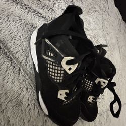 Gently used Size 13 little kids retro Jordan 4s
