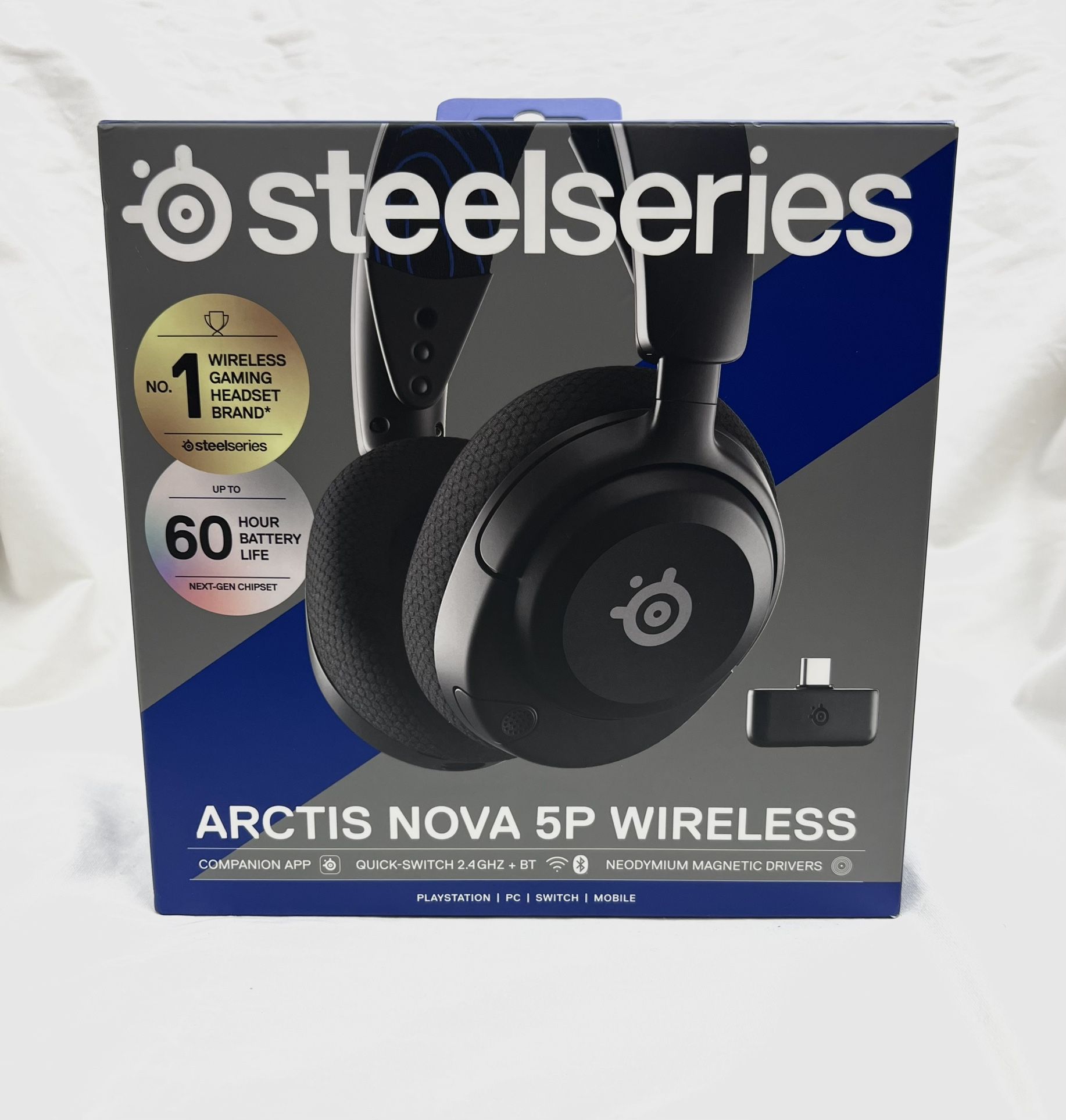 SteelSeries Arctic Nova 5P Wireless Gaming Headset 