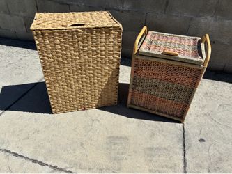 Laundry basket,  each $15