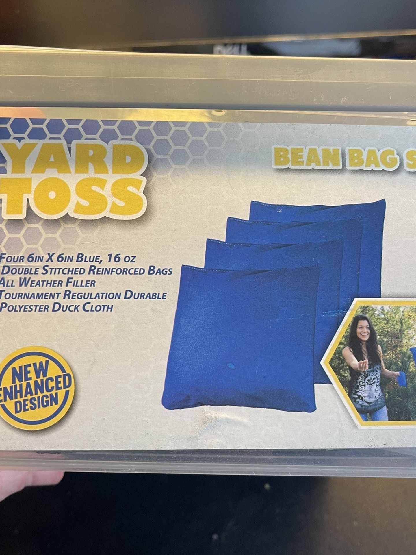 Yard Toss 4 Pack Bean Back Set New