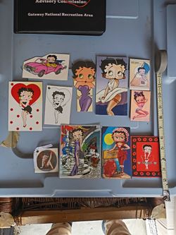 Betty boop items 11 total 5 with information