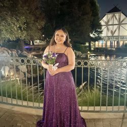 Purple Prom Dress 