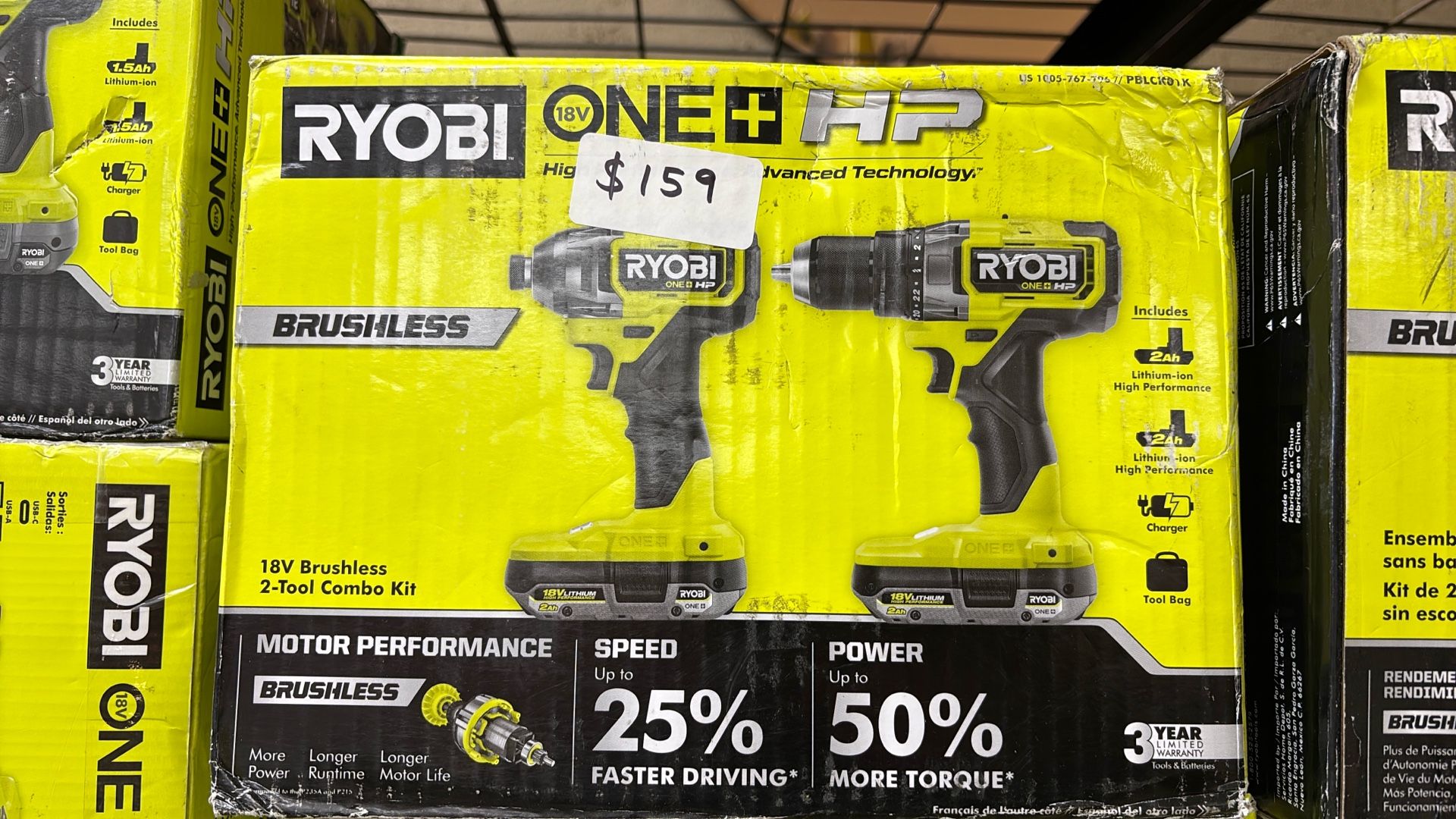 Brushless Combo Kit Drill and Impact