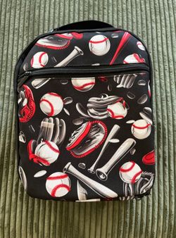 Baseball Insulated Lunch Bag