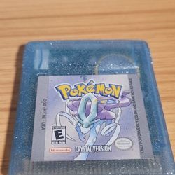 Pokemon Crystal Gameboy 