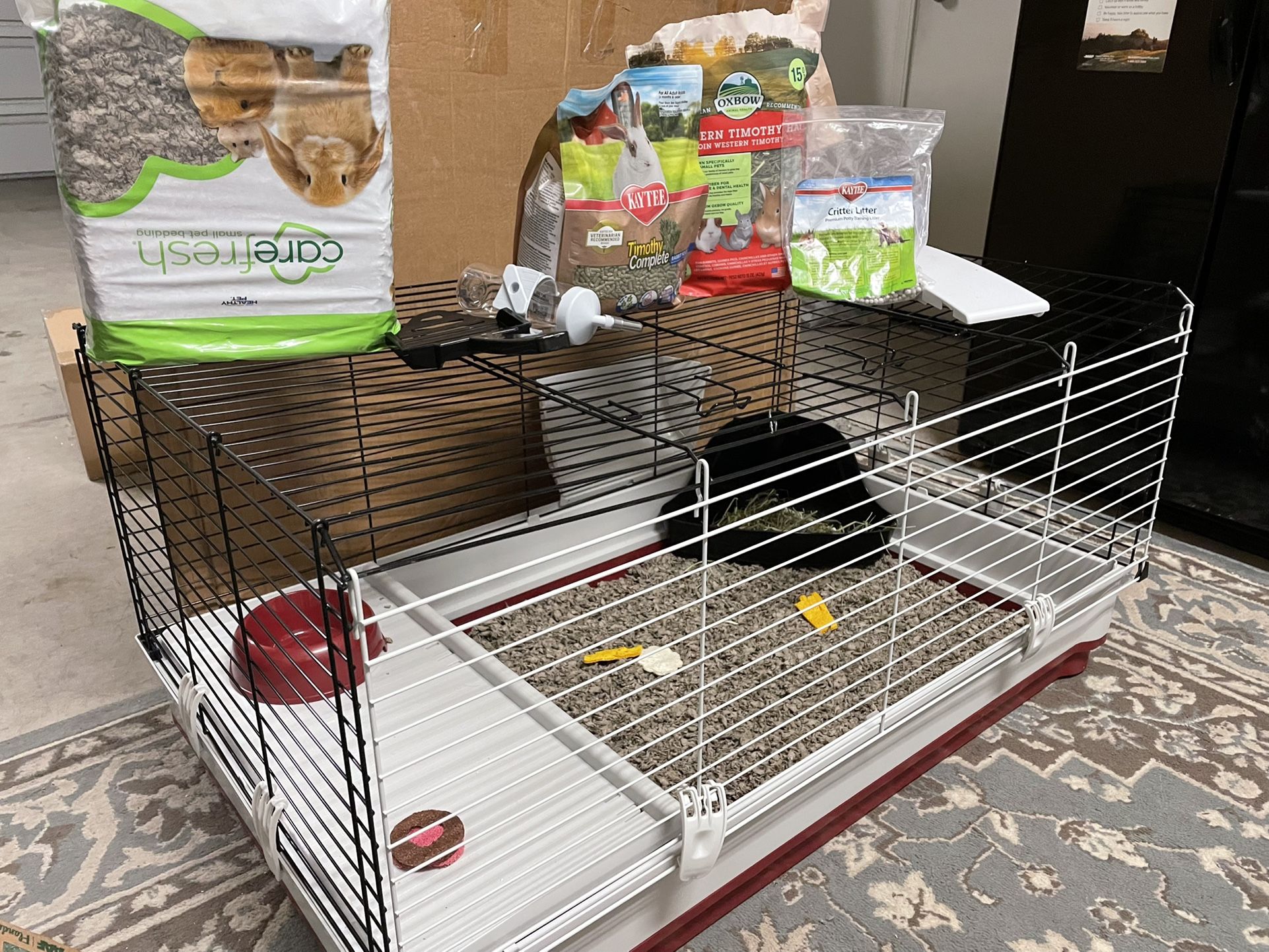 Rabbit or small rodent set up 