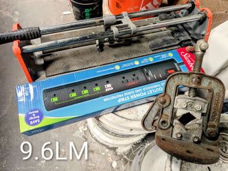 Multi plug and a tile saw