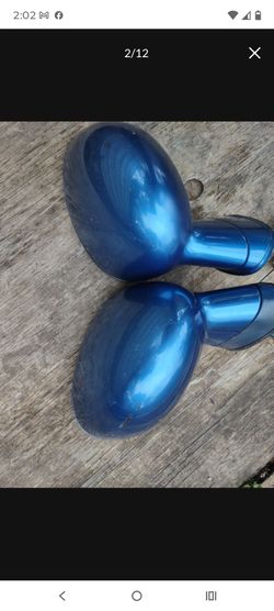 06-15 Mazda Miata mx-5 door mirrors PAIR * O.E.M BLUE