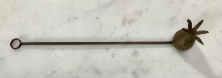 Brass Pineapple Candle Snuffer