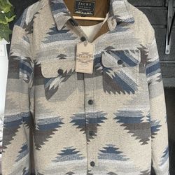 MENS Flannel/Sherpa Lined Shirt /Jacket